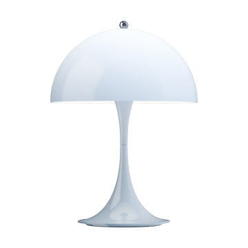 Panthella 250 portable table lamp - Opal pale blue - Louis Poulsen