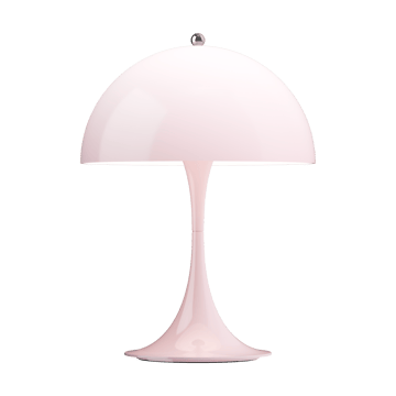 Panthella 250 portable table lamp - Opal pale rose - Louis Poulsen