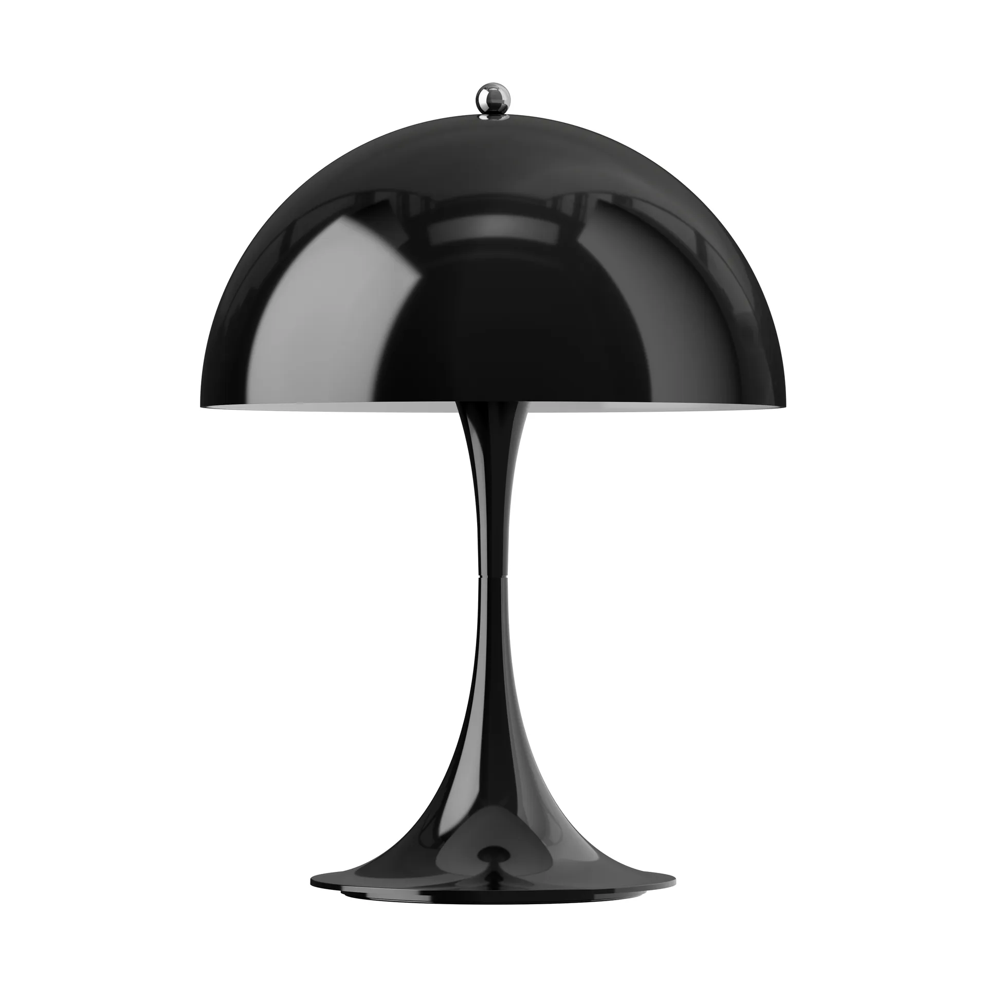 Panthella 250 portable table lamp, Opaque black Louis Poulsen