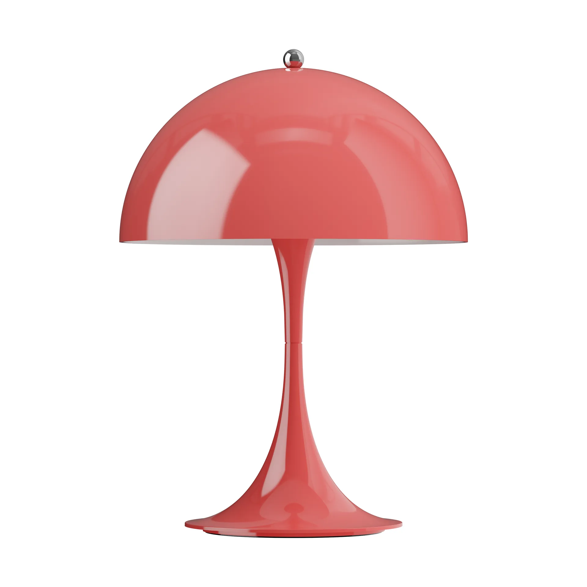 Panthella 250 portable table lamp, Opaque coral Louis Poulsen