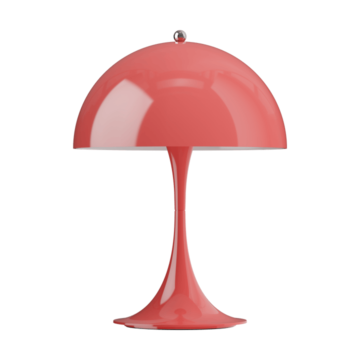 Panthella 250 portable table lamp - Opaque coral - Louis Poulsen