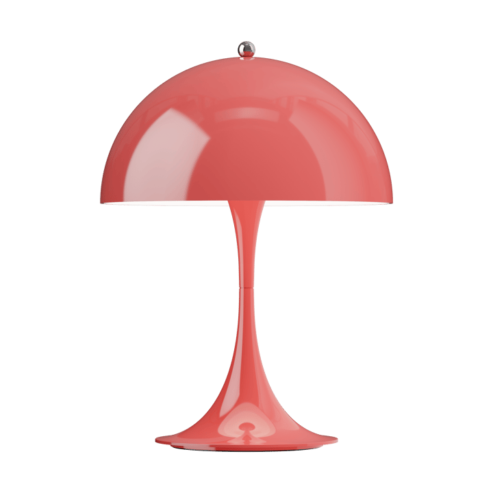 Panthella 250 portable table lamp, Opaque coral Louis Poulsen