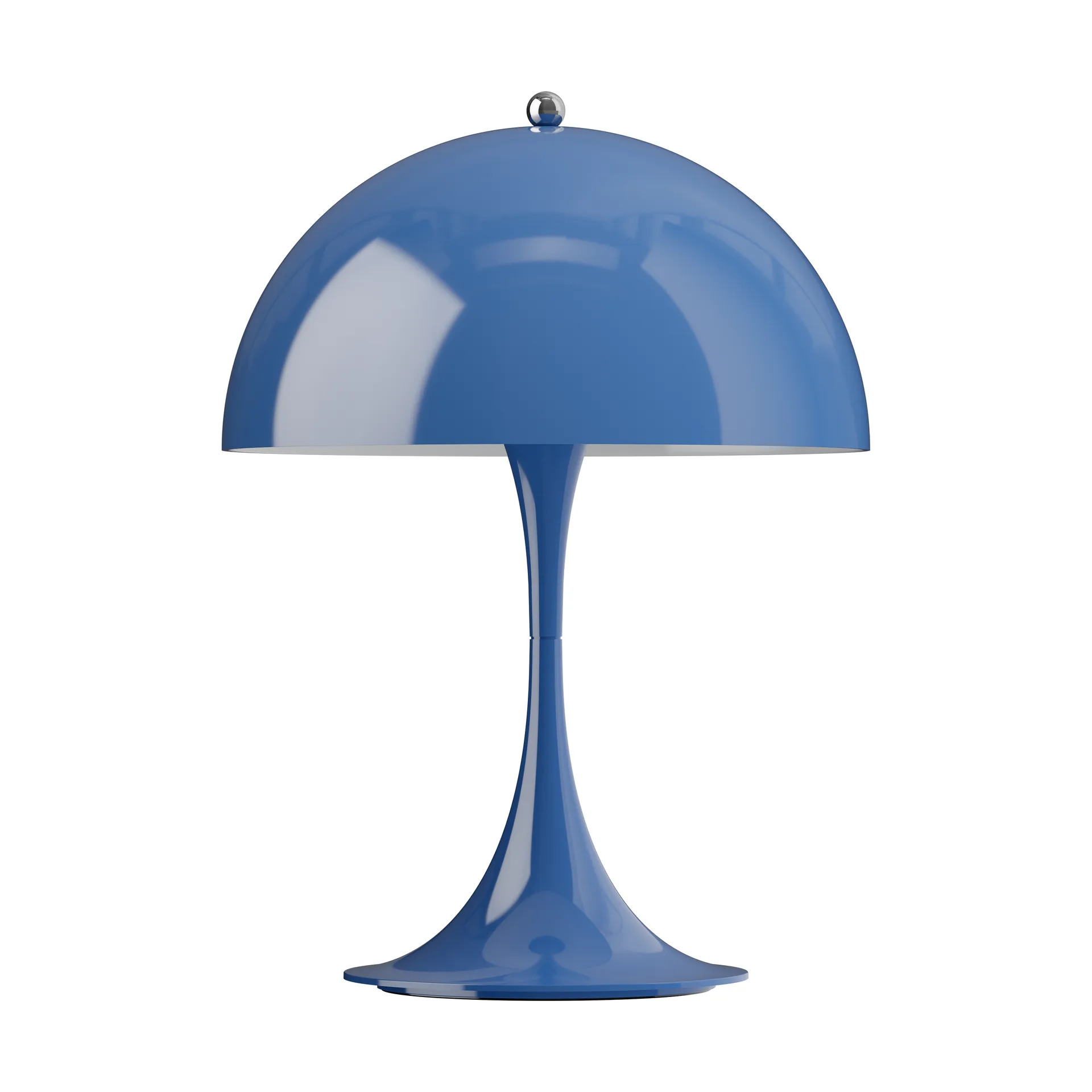 Panthella 250 portable table lamp, Opaque indigo blue Louis Poulsen