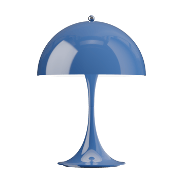 Panthella 250 portable table lamp - Opaque indigo blue - Louis Poulsen