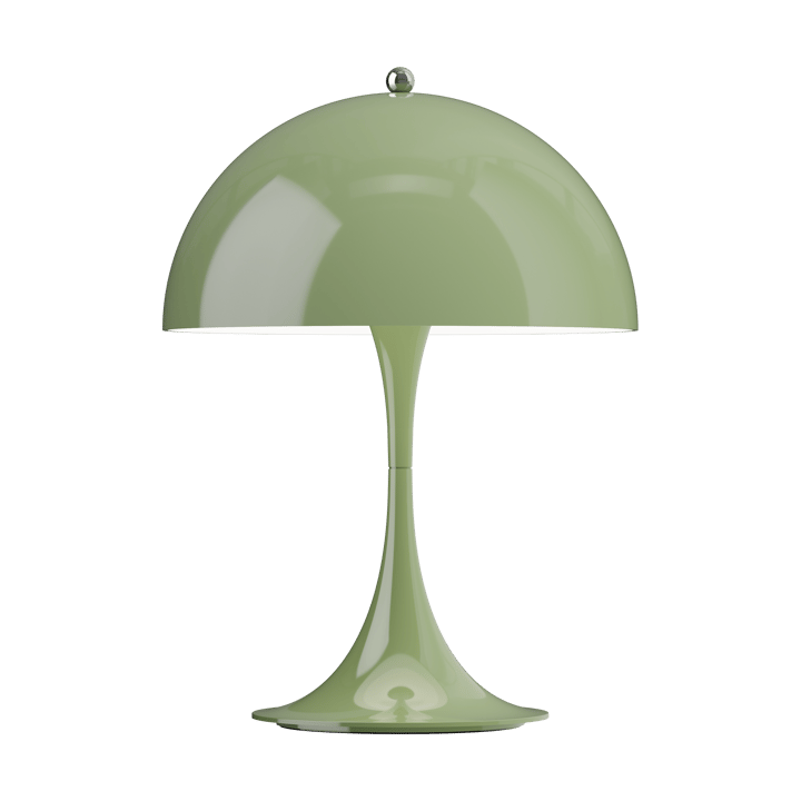 Panthella 250 portable table lamp, Opaque moss green Louis Poulsen
