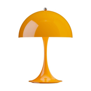 Panthella 250 portable table lamp - Opaque orange - Louis Poulsen