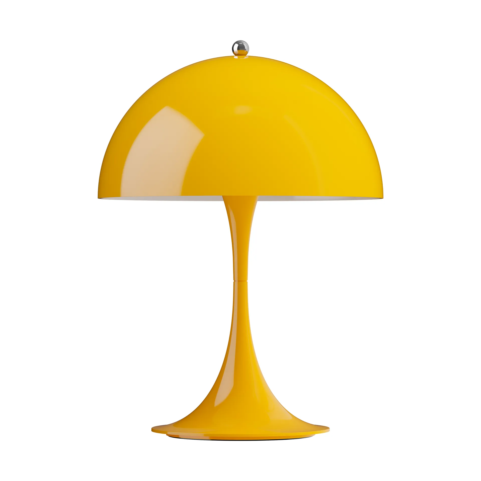 Panthella 250 portable table lamp, Opaque yellow Louis Poulsen