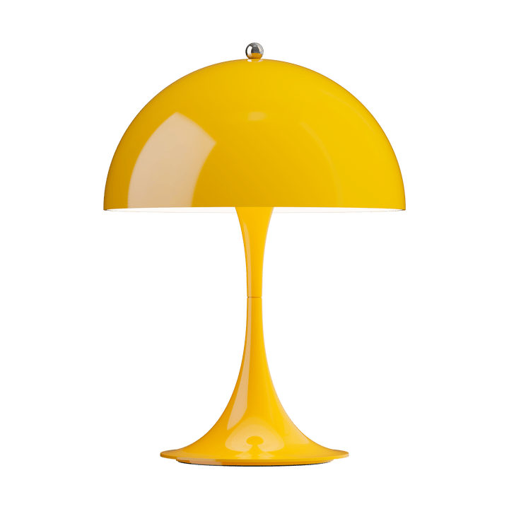 Panthella 250 portable table lamp, Opaque yellow Louis Poulsen