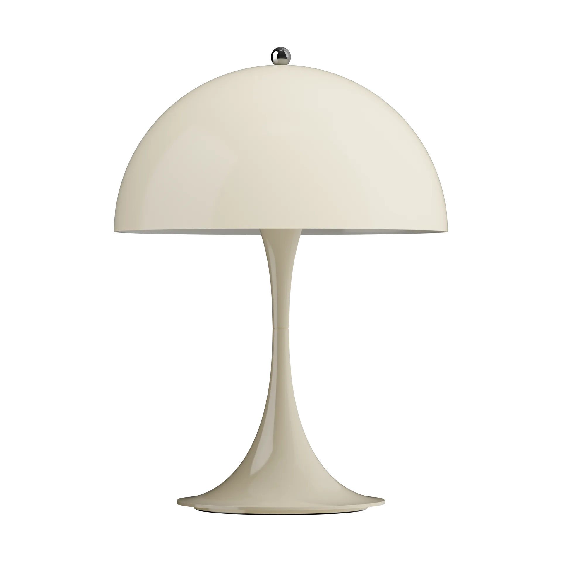 Panthella 250 portable table lamp V3, Opal beige Louis Poulsen