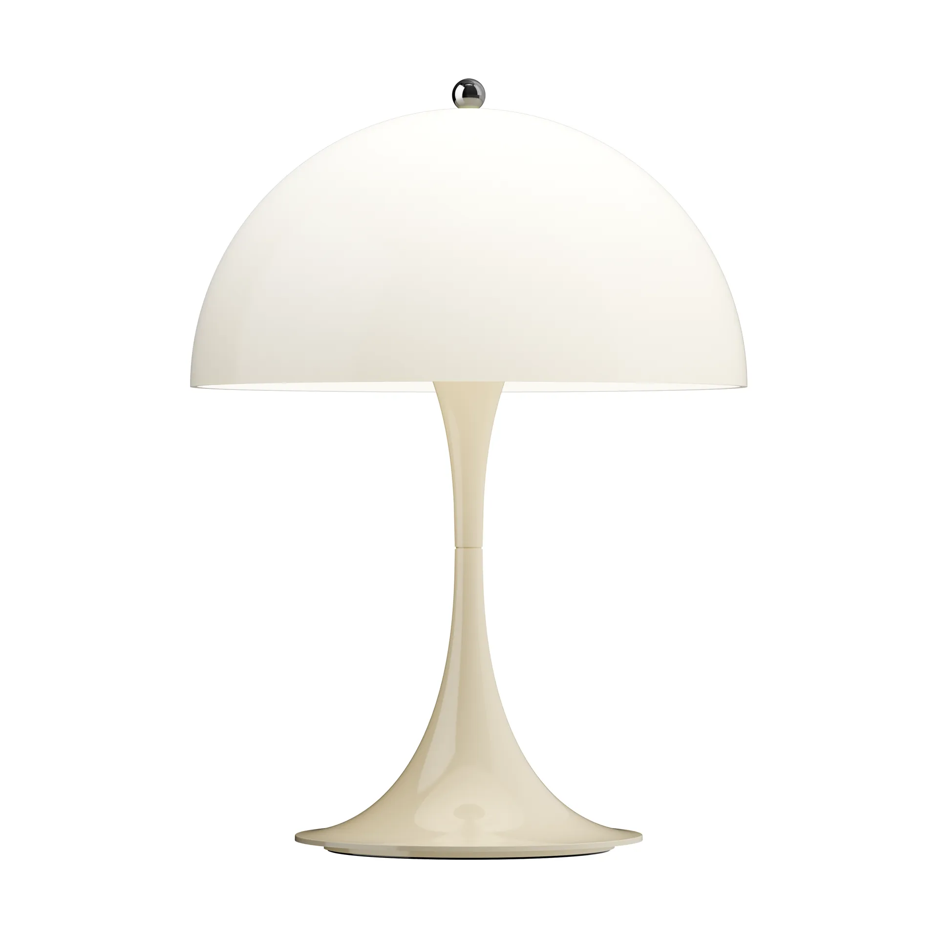 Panthella 250 portable table lamp V3, Opal beige Louis Poulsen