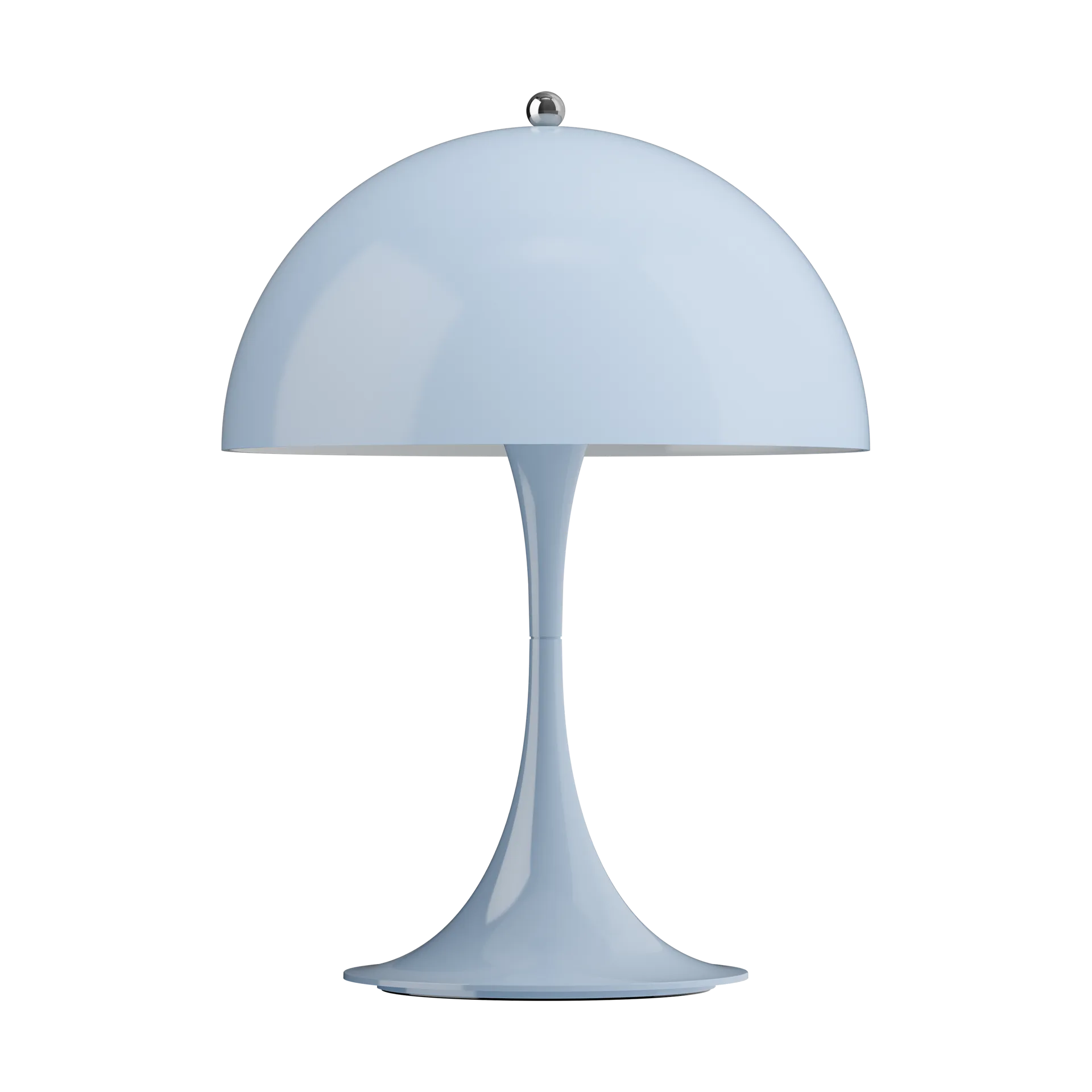 Panthella 250 portable table lamp V3, Opal pale blue Louis Poulsen