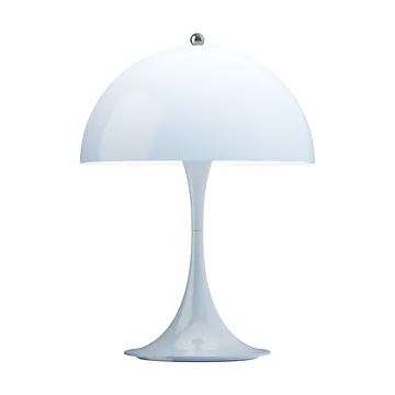 Panthella 250 portable table lamp V3 - Opal pale blue - Louis Poulsen