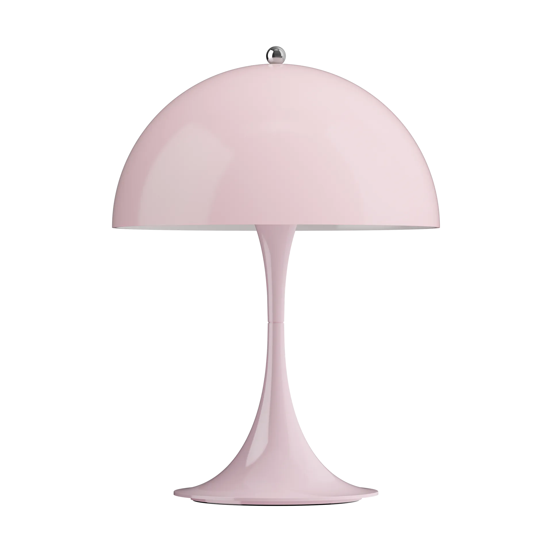 Panthella 250 portable table lamp V3, Opal pale rose Louis Poulsen