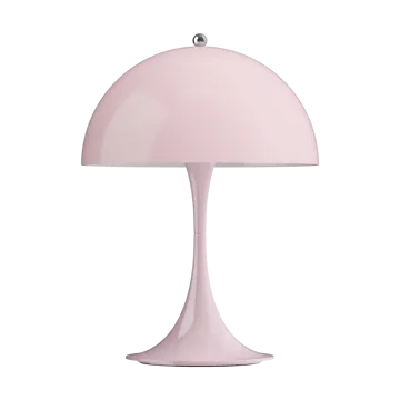 Panthella 250 portable table lamp V3 - Opal pale rose - Louis Poulsen
