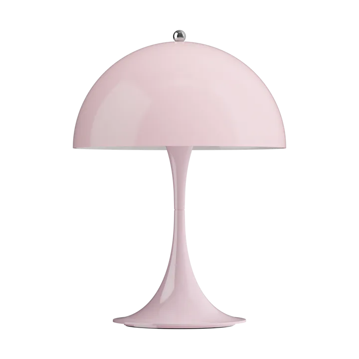 Panthella 250 portable table lamp V3 - Opal pale rose - Louis Poulsen
