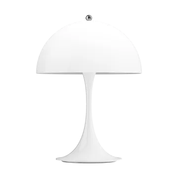 Panthella 250 portable table lamp V3 - Opal white - Louis Poulsen