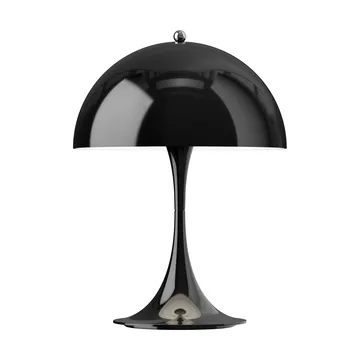 Panthella 250 portable table lamp V3 - Opaque black - Louis Poulsen
