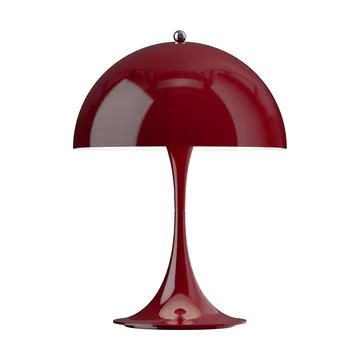 Panthella 250 portable table lamp V3 - Opaque burgundy - Louis Poulsen