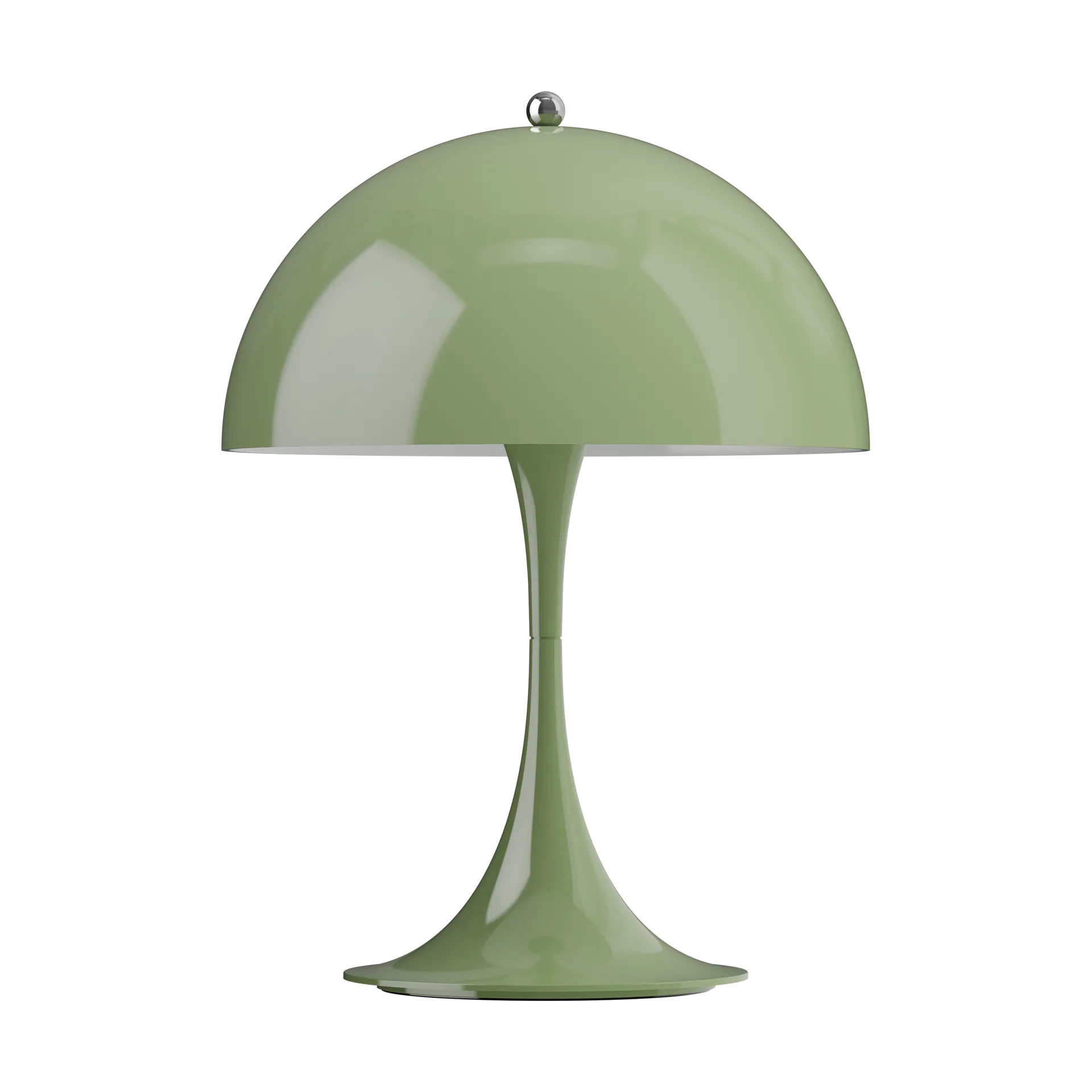 Panthella 250 portable table lamp V3, Opaque moss green Louis Poulsen