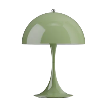 Panthella 250 portable table lamp V3 - Opaque moss green - Louis Poulsen
