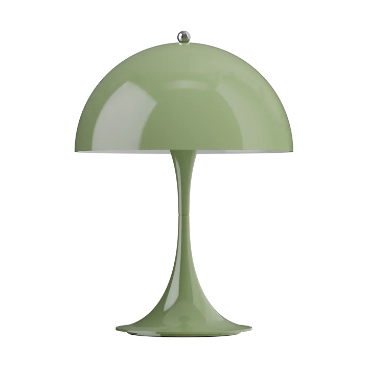 Panthella 250 portable table lamp V3 - Opaque moss green - Louis Poulsen