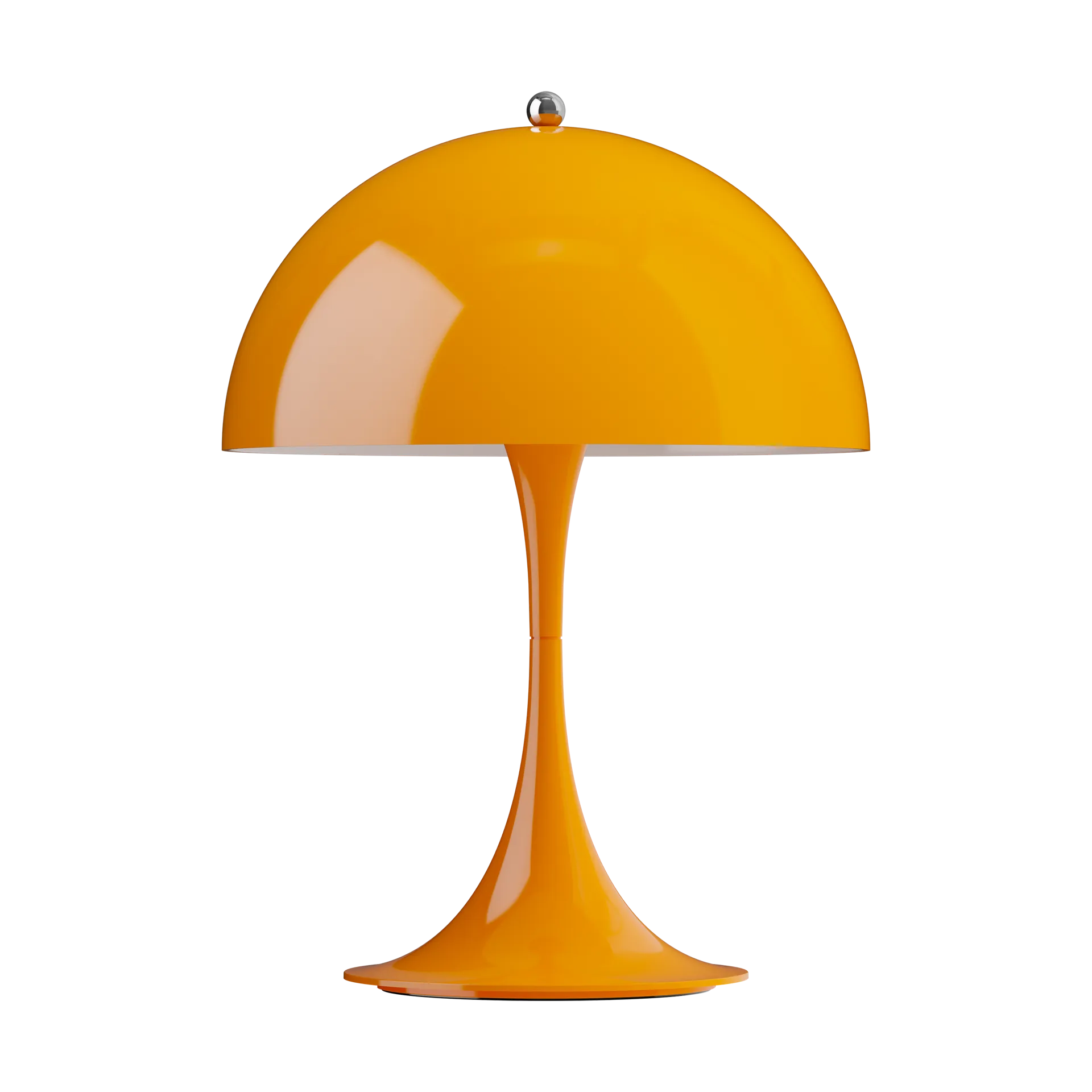 Panthella 250 portable table lamp V3, Opaque orange Louis Poulsen