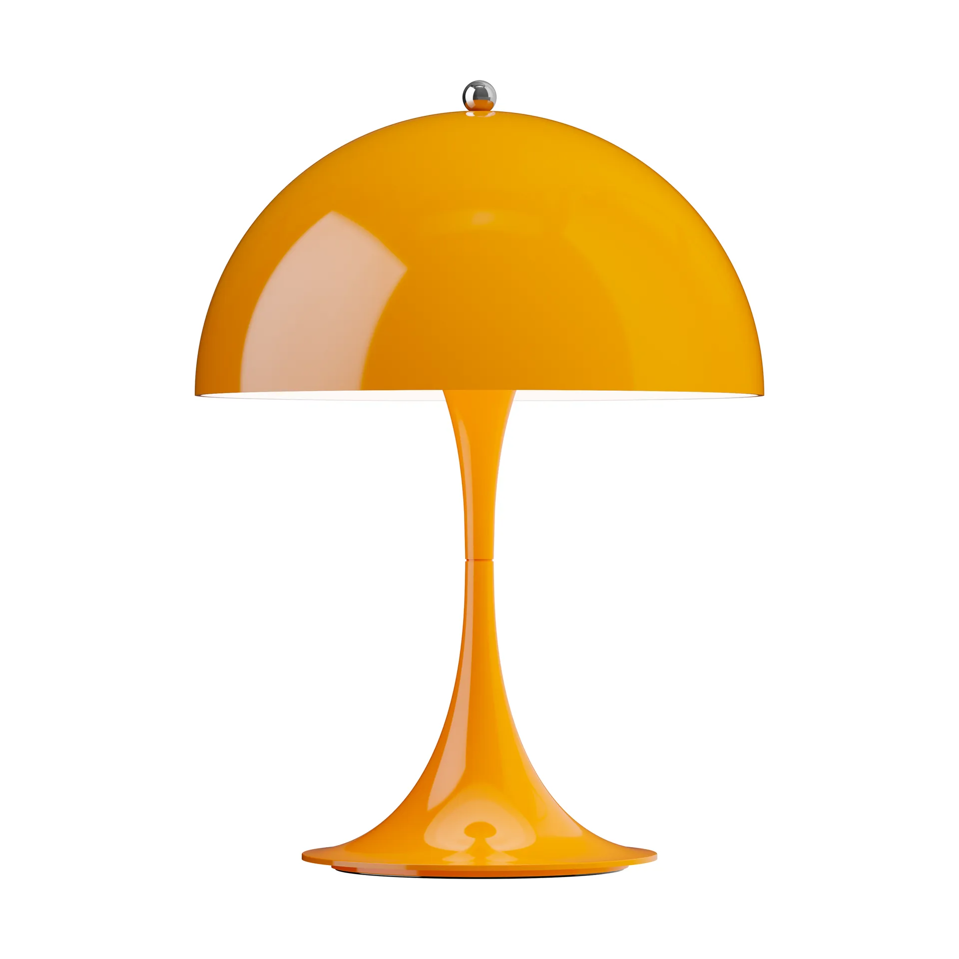 Panthella 250 portable table lamp V3, Opaque orange Louis Poulsen