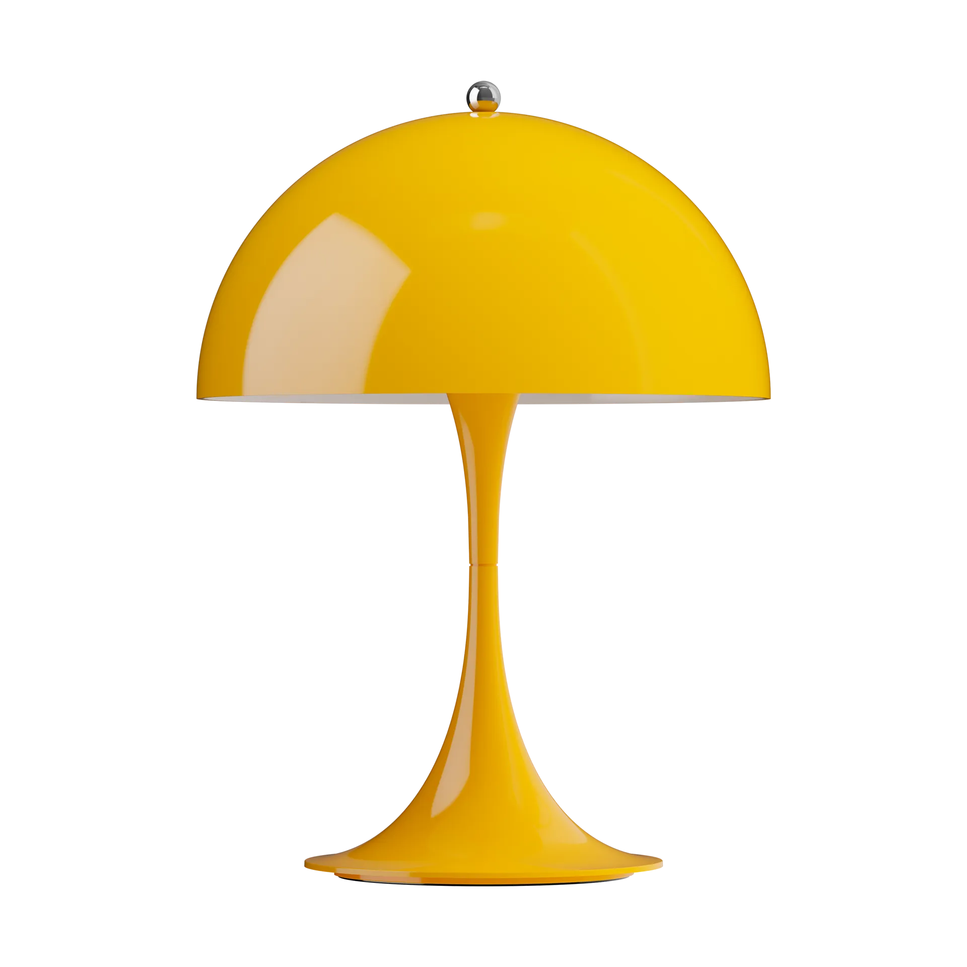 Panthella 250 portable table lamp V3, Opaque yellow Louis Poulsen