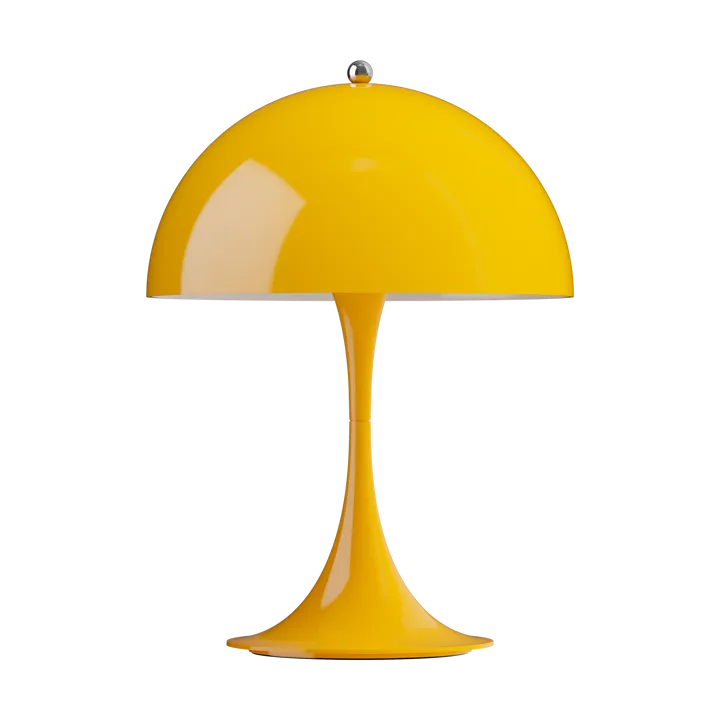 Panthella 250 portable table lamp V3 - Opaque yellow - Louis Poulsen