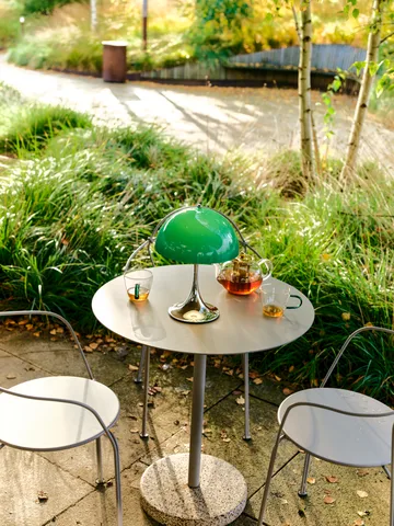 Panthella 250 portable table lamp V3 - Original Opal Green - Louis Poulsen