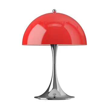 Panthella 250 portable table lamp V3 - Original Opal Red - Louis Poulsen