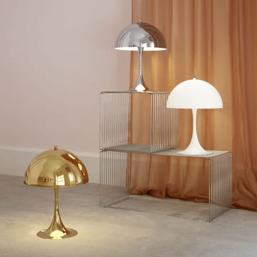 Panthella 320 table lamp - Grey opal acrylic - Louis Poulsen