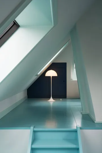 Panthella 400 floor lamp - Opal white - Louis Poulsen