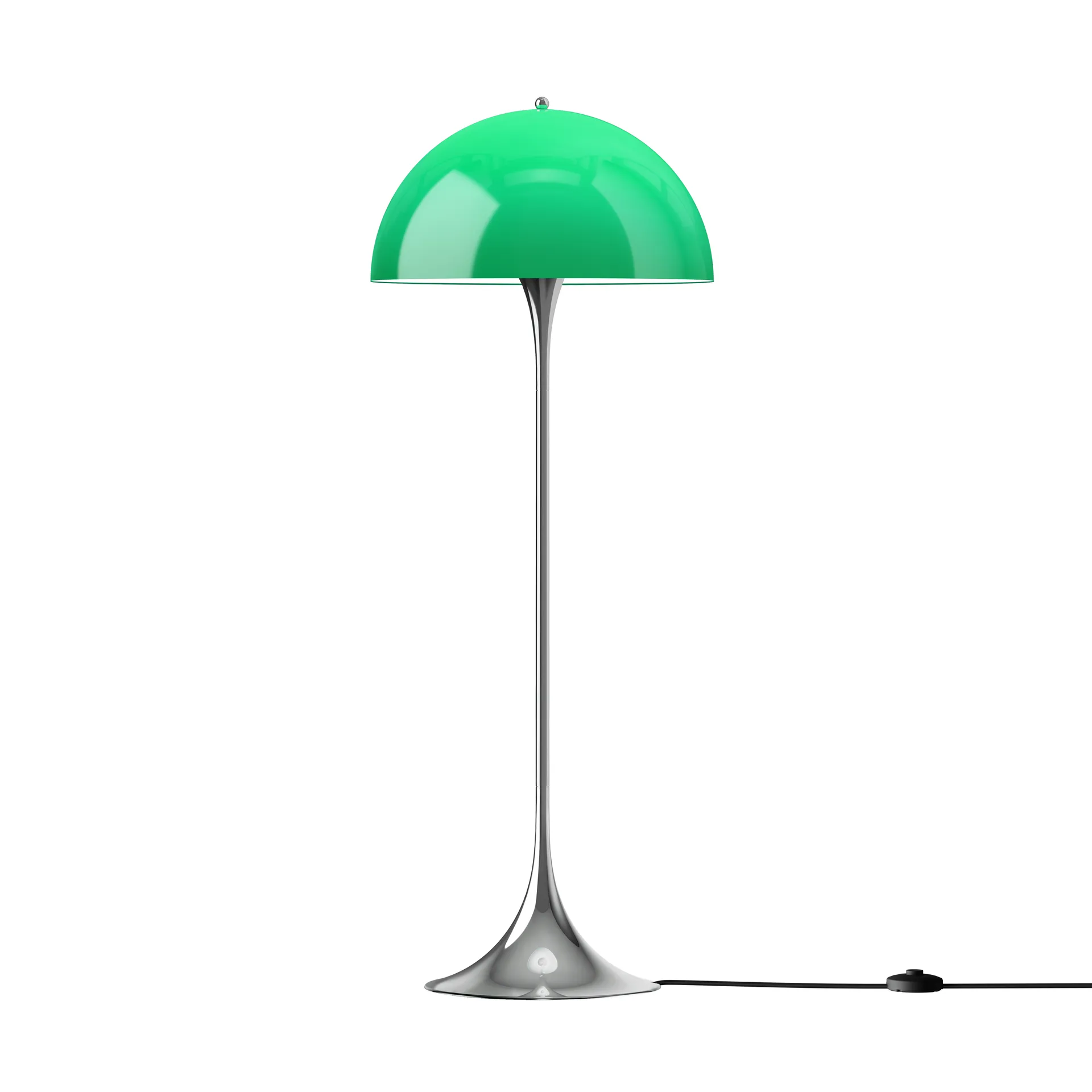 Panthella 500 floor lamp, Original opal green Louis Poulsen