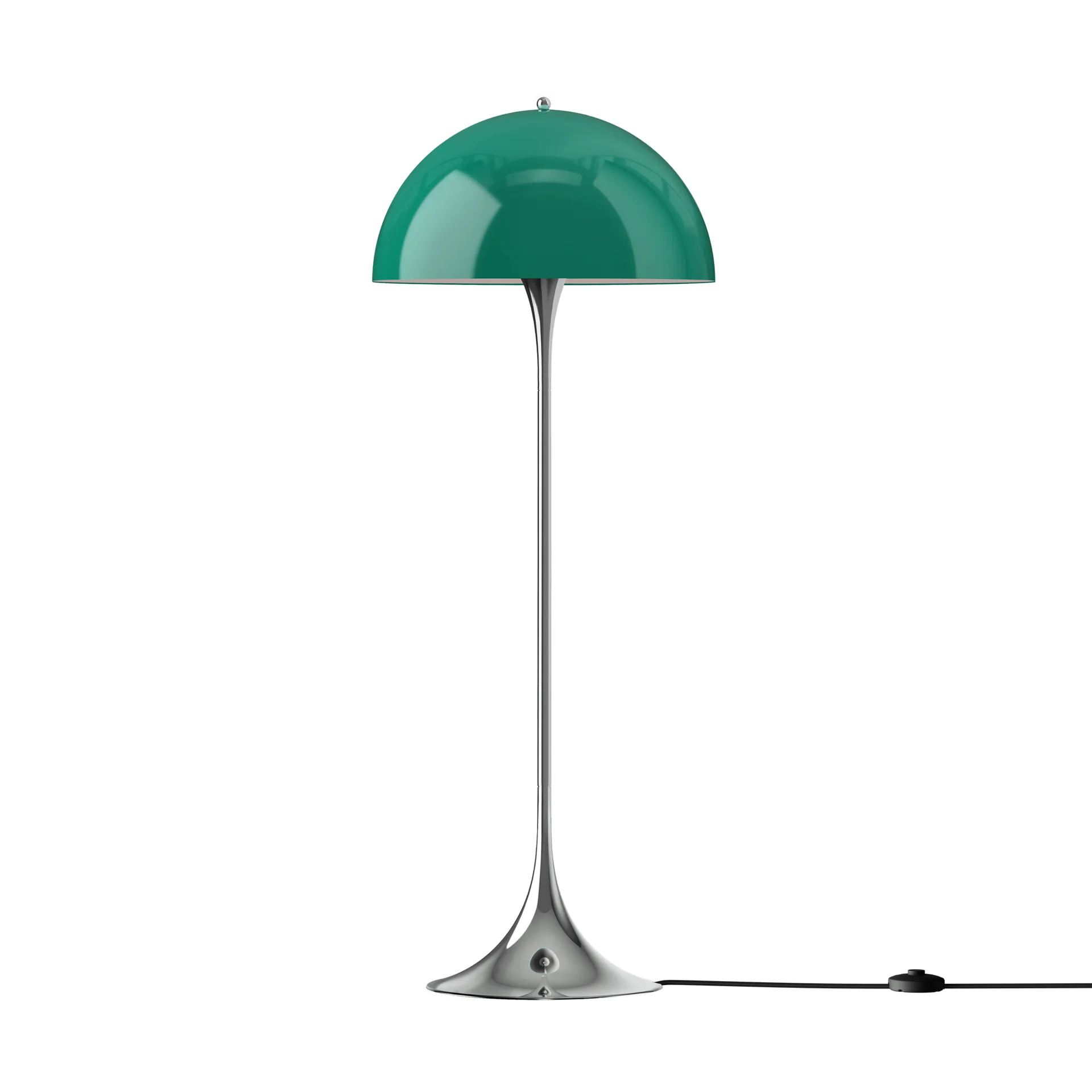 Panthella 500 floor lamp, Original opal green Louis Poulsen