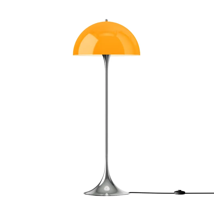 Panthella 500 floor lamp - Original opal orange - Louis Poulsen