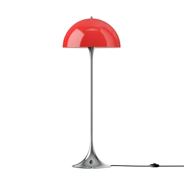 Panthella 500 floor lamp - Original opal red - Louis Poulsen