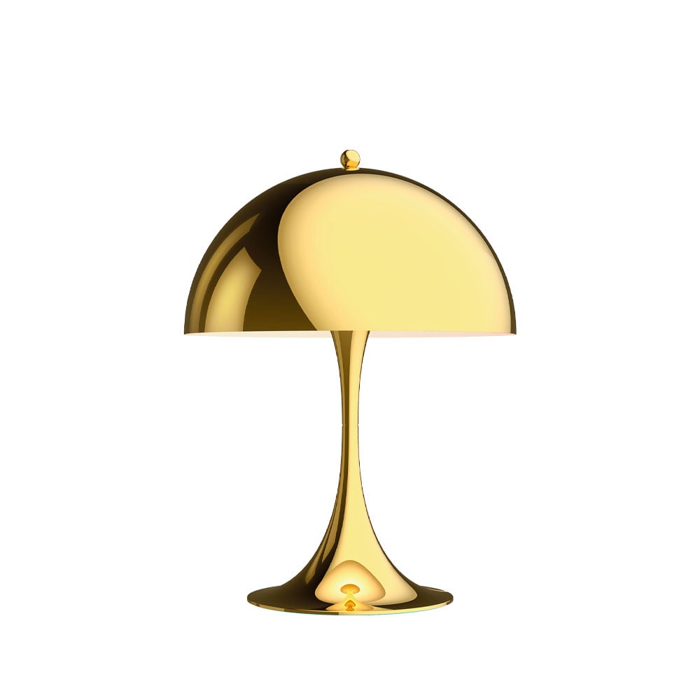 Louis Poulsen Panthella MINI table lamp Brass | Scandinavian Design | Desk & table lamps | Gold-coloured