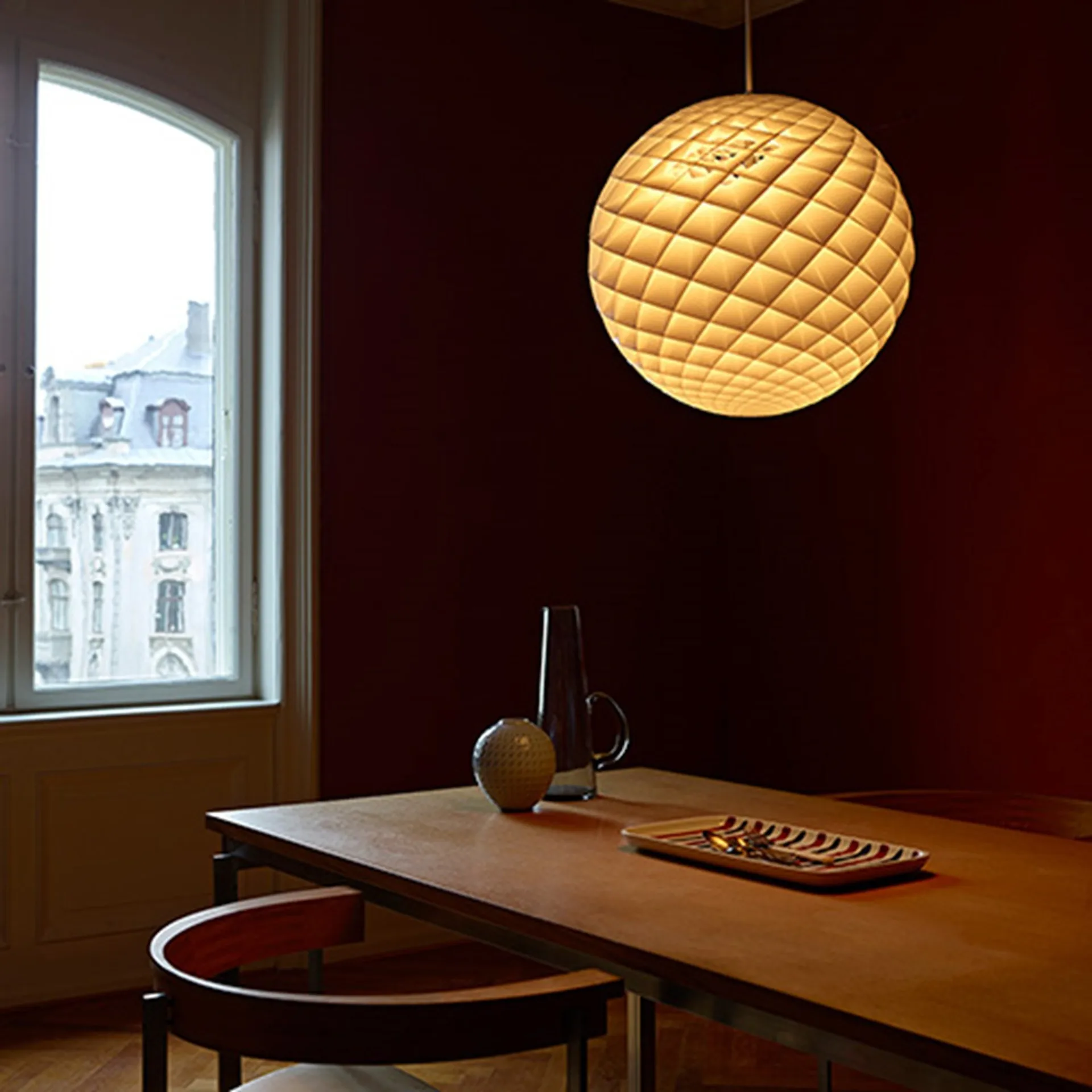 Patera pendant lamp, White Ø30 cm Louis Poulsen