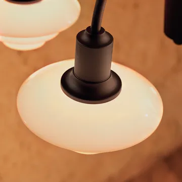 PH 1/1 Chandelier Centenary Edition chandelier - Brass-dusty terracotta, 3 arms - Louis Poulsen