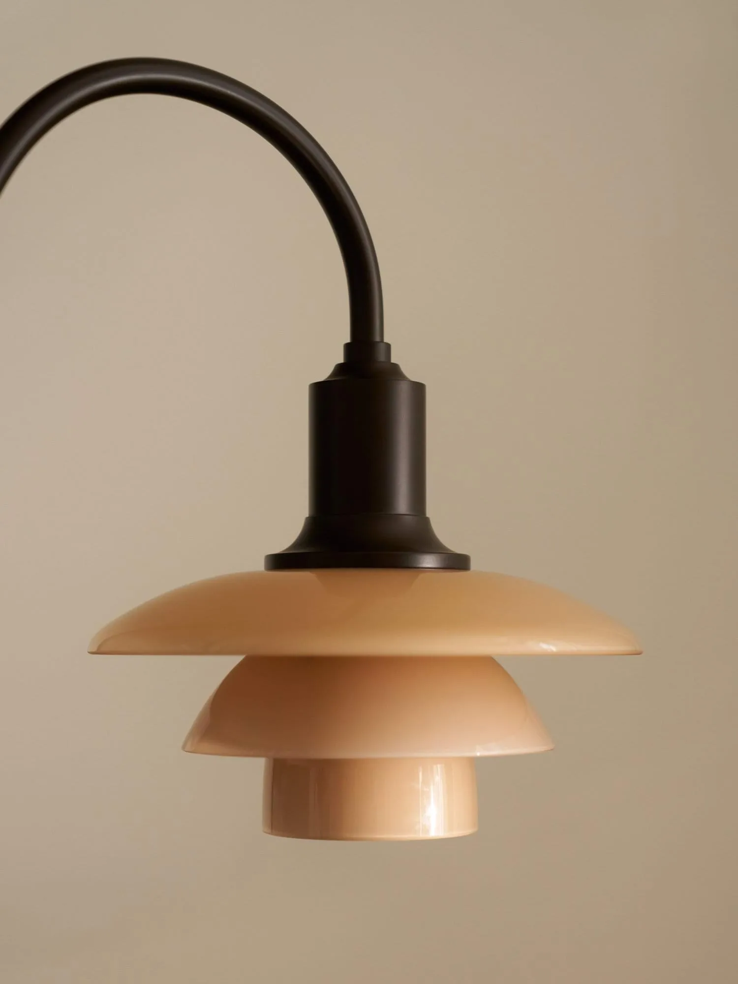 PH 1/1 Piano table lamp, Dusty terracotta Louis Poulsen