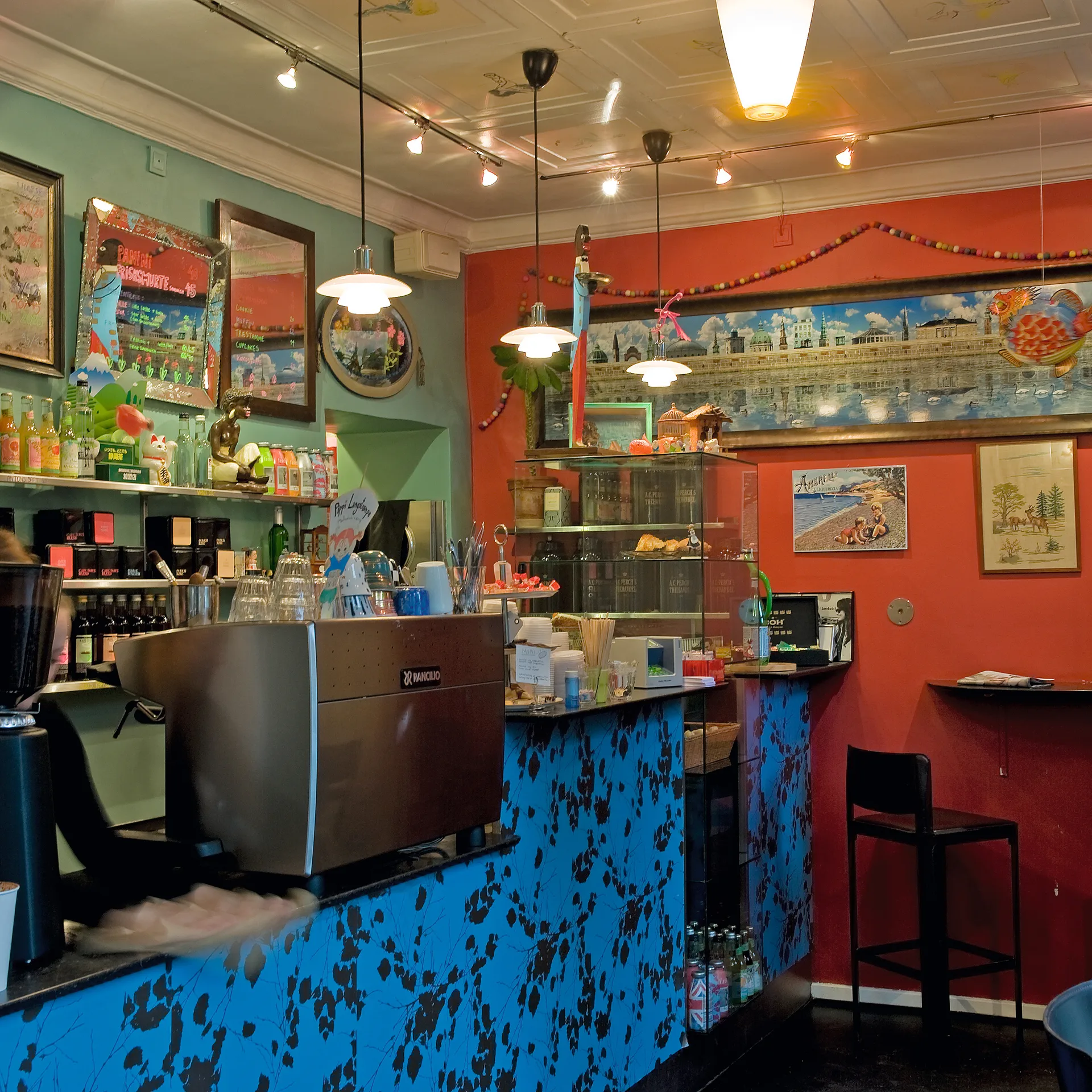 PH 2/1 pendant lamp, Chromed high gloss Louis Poulsen