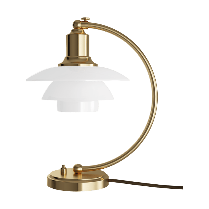 PH 2/2 Luna table lamp limited edition, Brass-opal glass Louis Poulsen