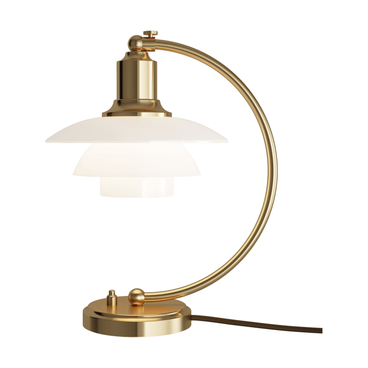 PH 2/2 Luna table lamp limited edition, Brass-opal glass Louis Poulsen