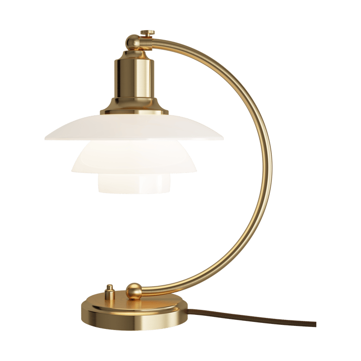 PH 2/2 Luna table lamp limited edition - Brass-opal glass - Louis Poulsen