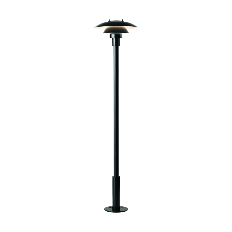 Louis Poulsen PH 3-2½ bollard 126 cm Black