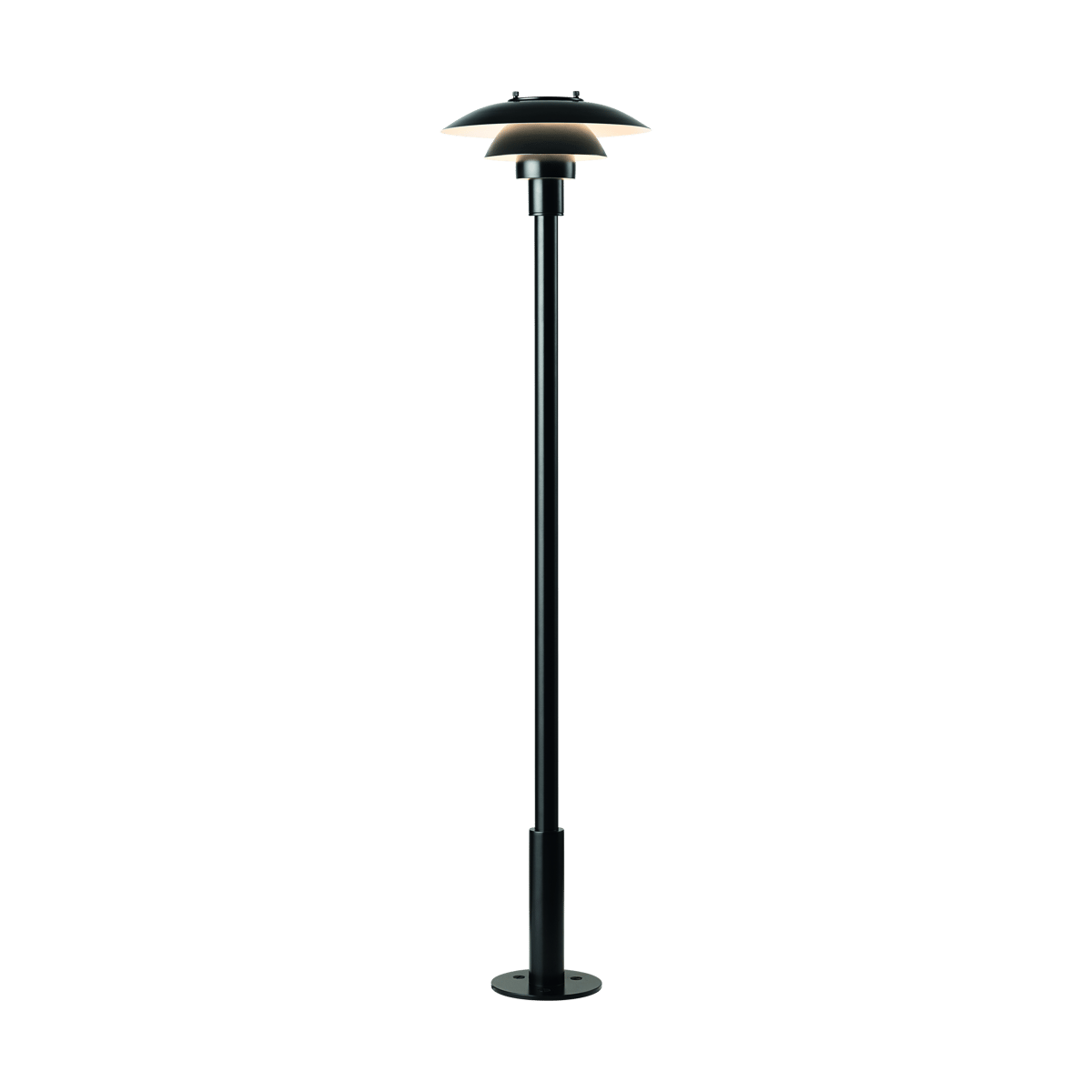 Louis Poulsen PH 3-2 ½ bollard 126 cm Black | Scandinavian Design | Black