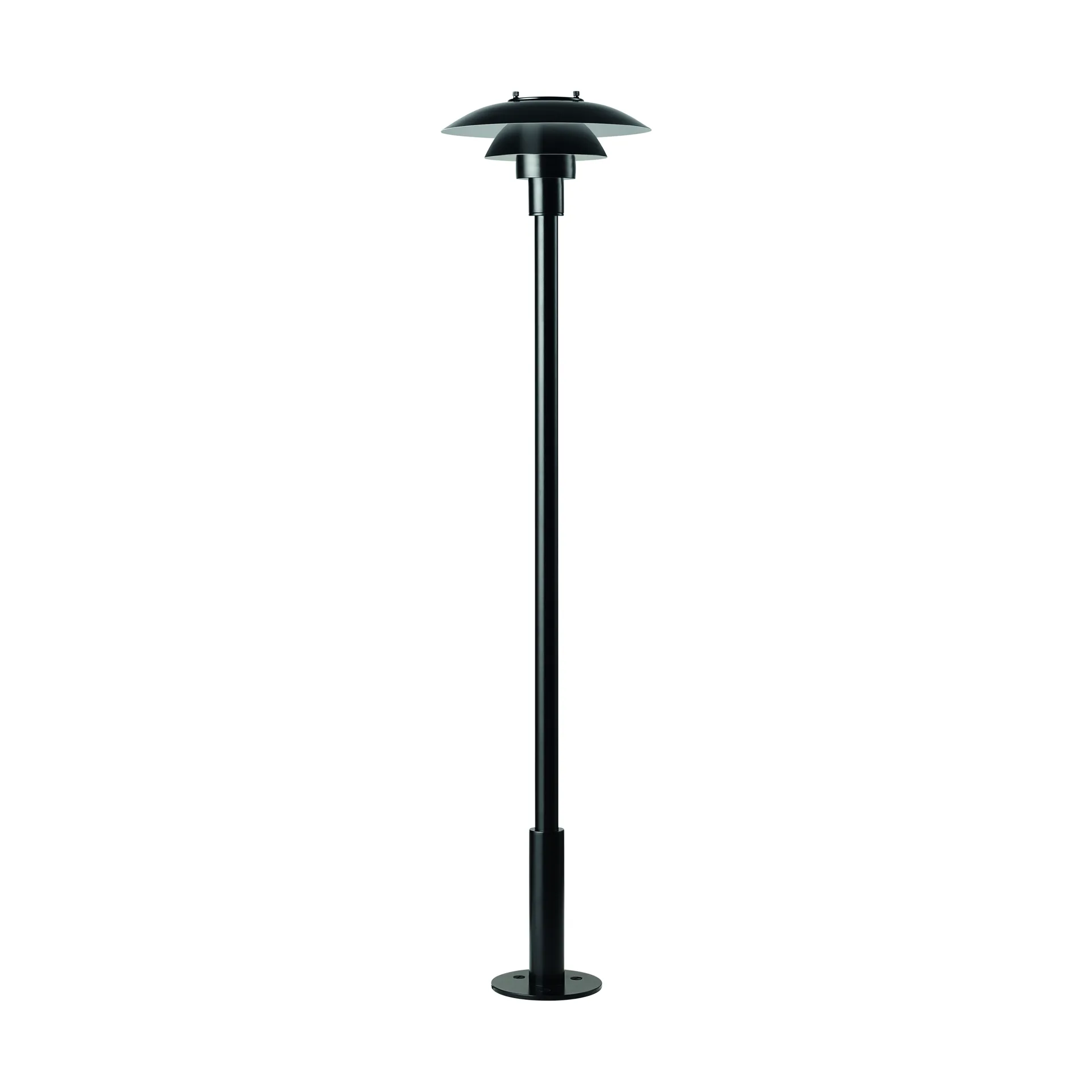 PH 3-2½ bollard 126 cm, Black Louis Poulsen