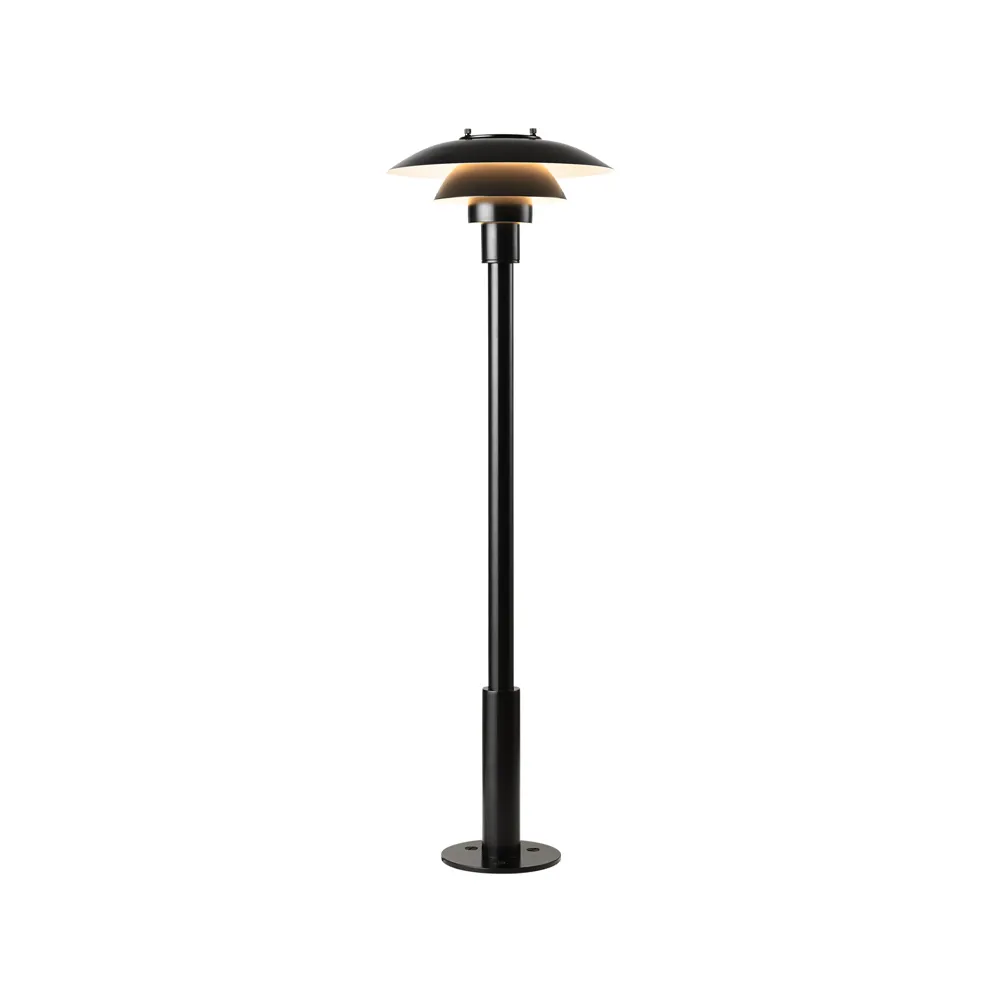 PH 3-2½ bollard 91 cm, Black Louis Poulsen