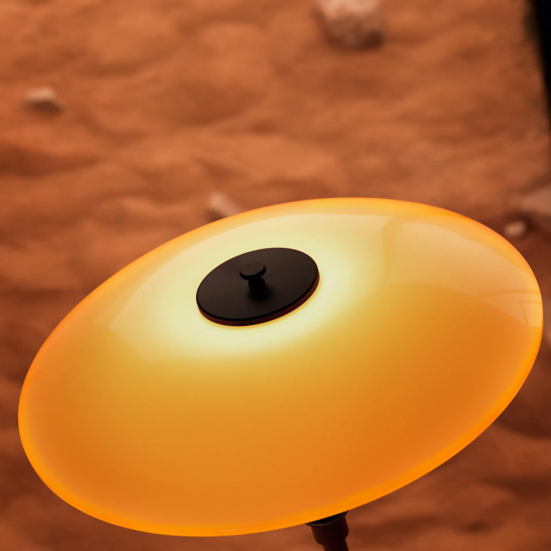 PH 3½-2½ floor lamp Centenary Edition, Amber-opal white Louis Poulsen